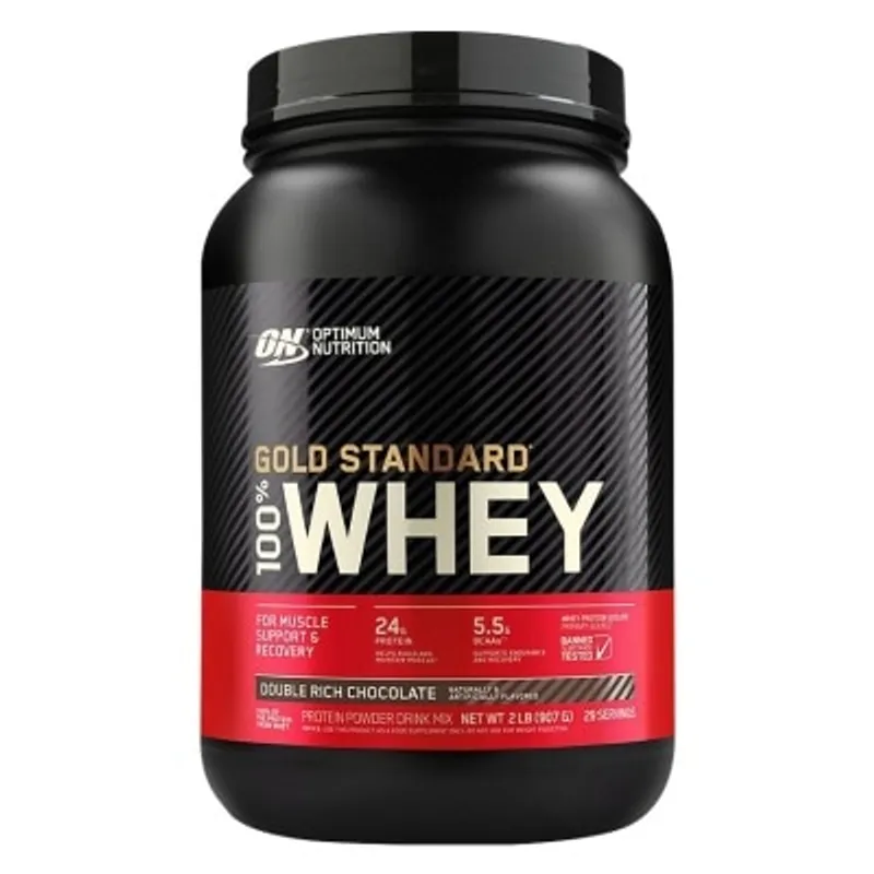 OPTIMUM NUTRITION ON 金裝乳清蛋白粉 2磅 - 雙重特濃朱古力