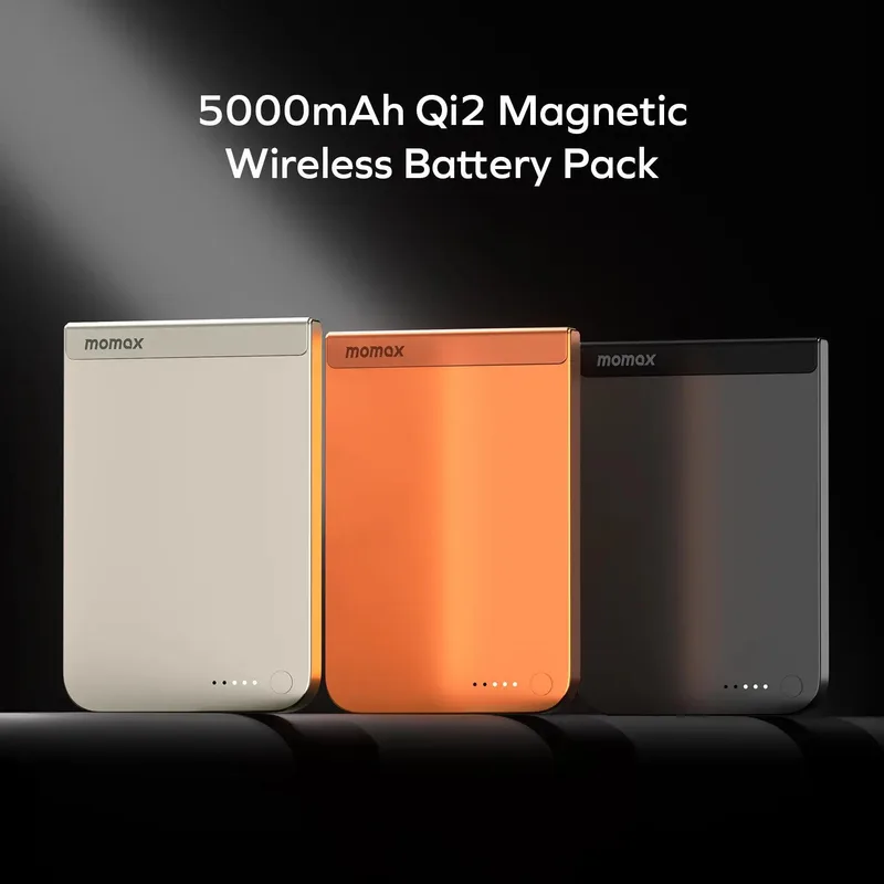 momax-1-Power S.Pass+ 5000mAh Qi2 磁吸流動電源