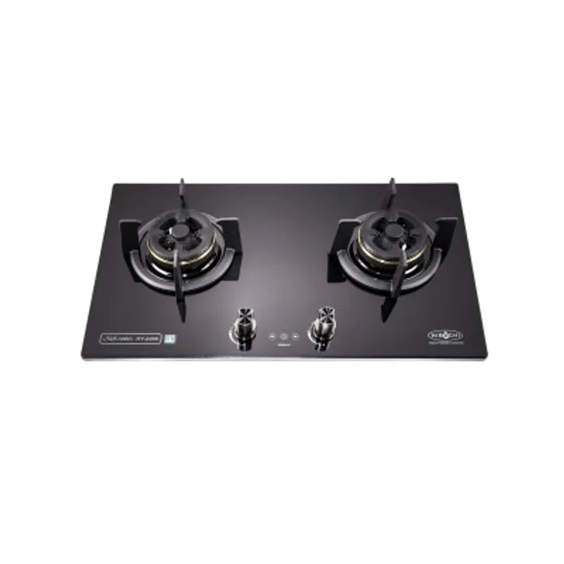氣霸 Hibachi HY-2266 煤氣雙頭定時 嵌入式氣體爐