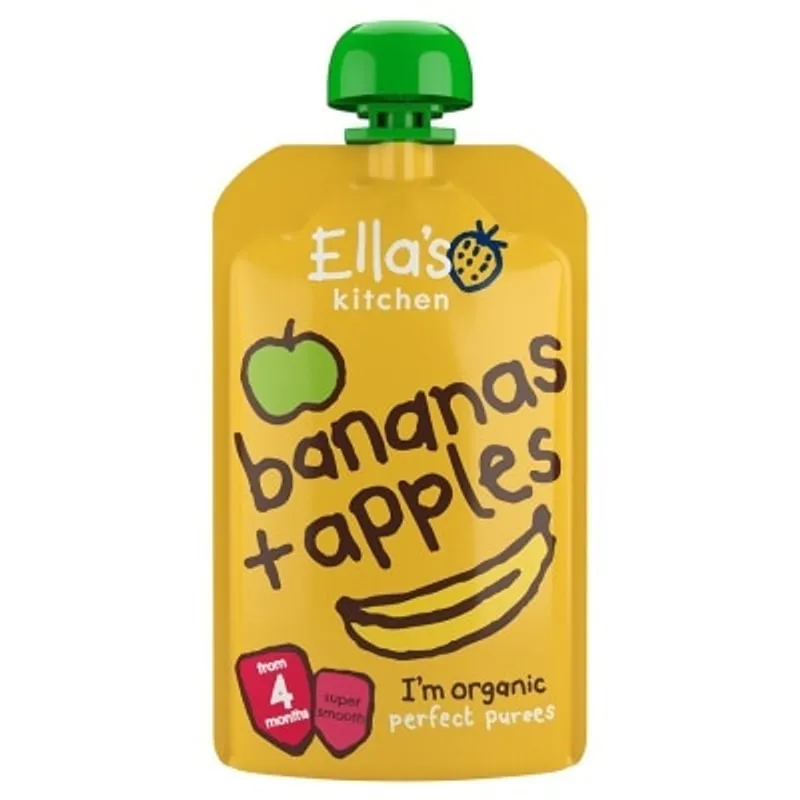 ELLA'S KITCHEN Ella's Kitchen 有機蘋果香蕉蓉 120克