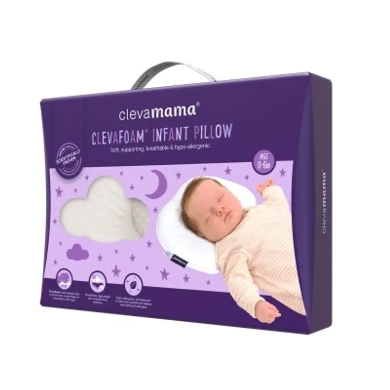 CLEVAMAMA CLEVAFOAM 嬰幼兒防扁頭枕頭 (3100)