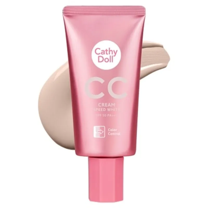CATHY DOLL 速白防曬調色霜 SPF50 PA+++ 淺米色 50毫升
