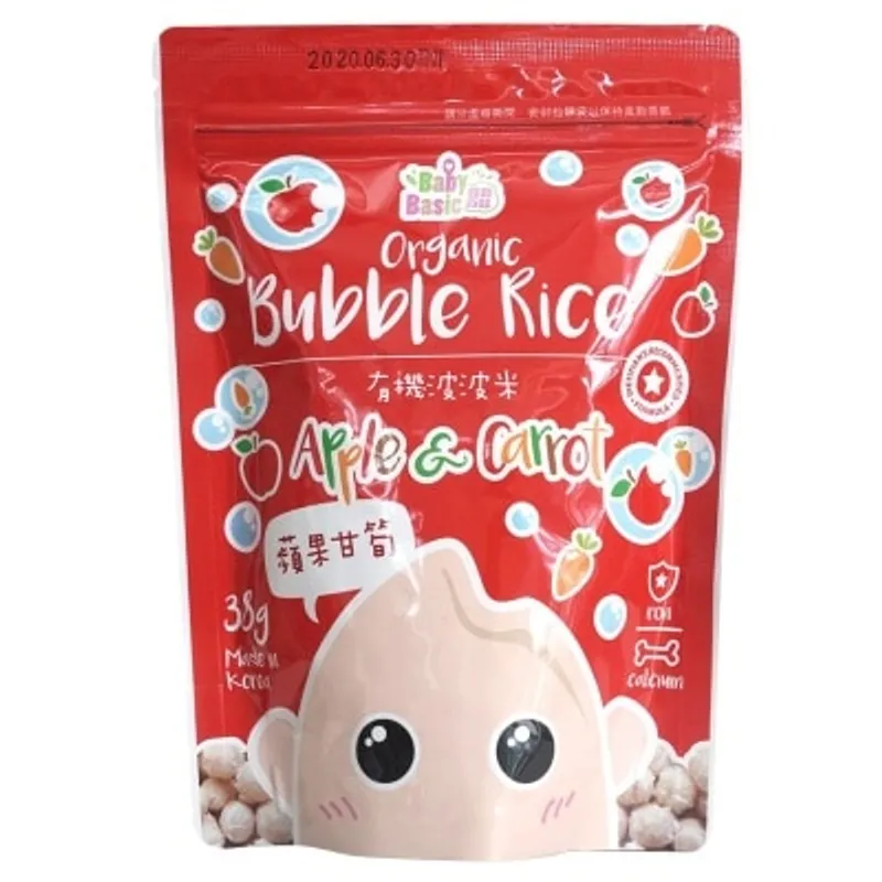 寶寶百味 韓國有機波波米蘋果甘荀