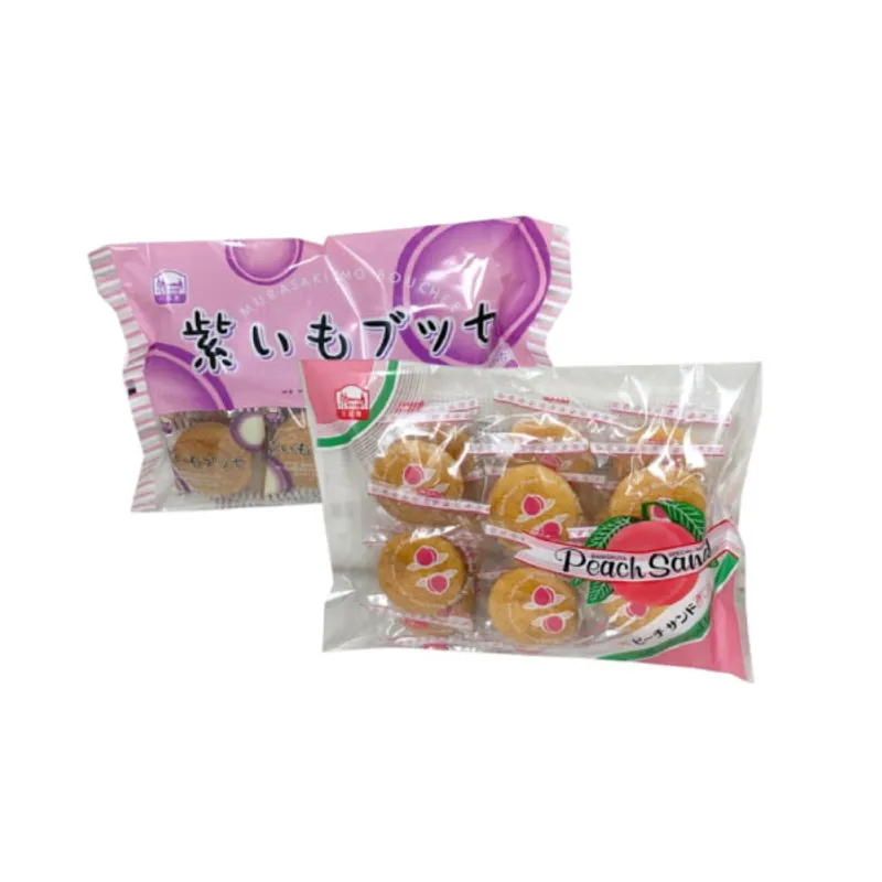 日本万国屋夹心蛋糕（甜薯味/桃味）