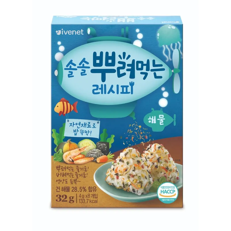 IVENET貝貝 營養拌飯紫菜芝麻碎粒(海鮮味)