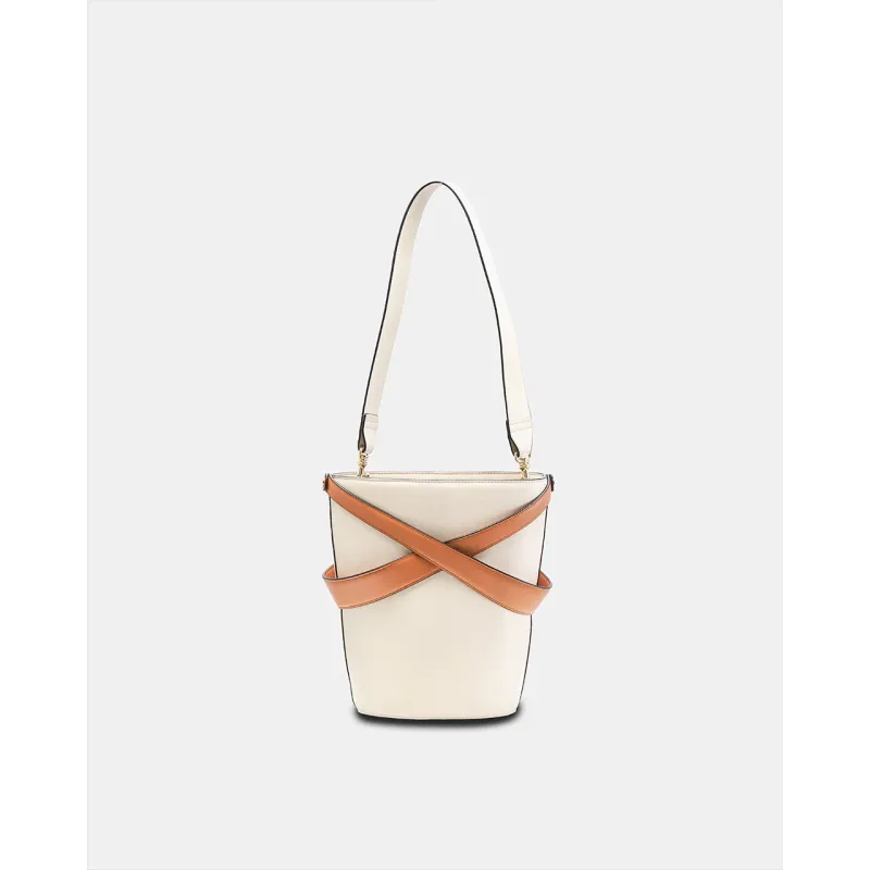 Cage Bucket Bag – OAT & CARAMEL
