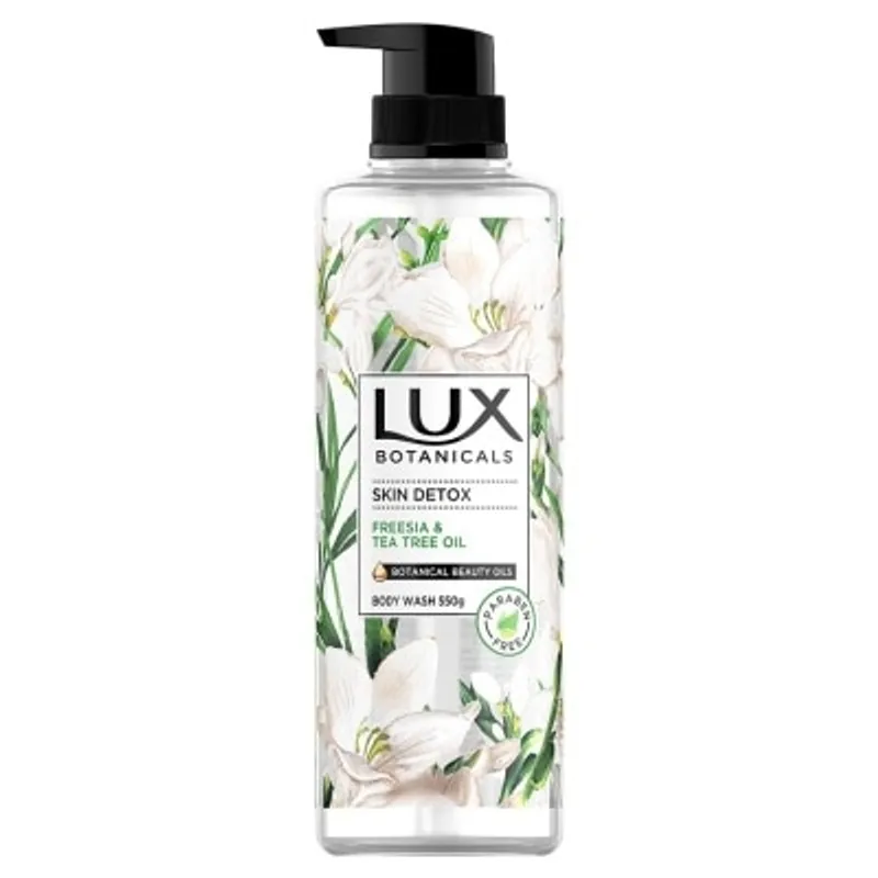 LUX 植萃香氛沐浴露５５０克—深層淨化