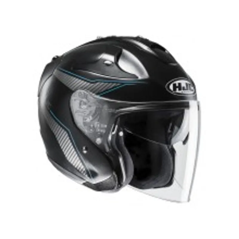 HJC FG JET JIKE 消光黑藍