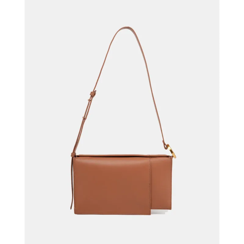 🌽 Peddle Corn Leather Bag - Tan