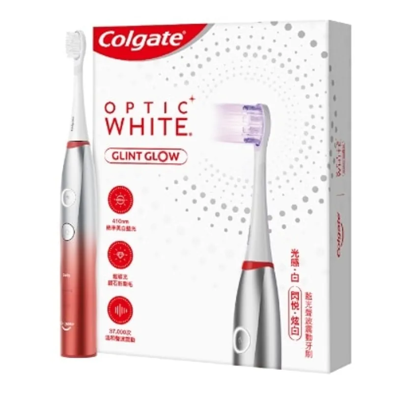 Colgate 高露潔 GlintGlow 光感白閃悅美白聲波震動電動牙刷