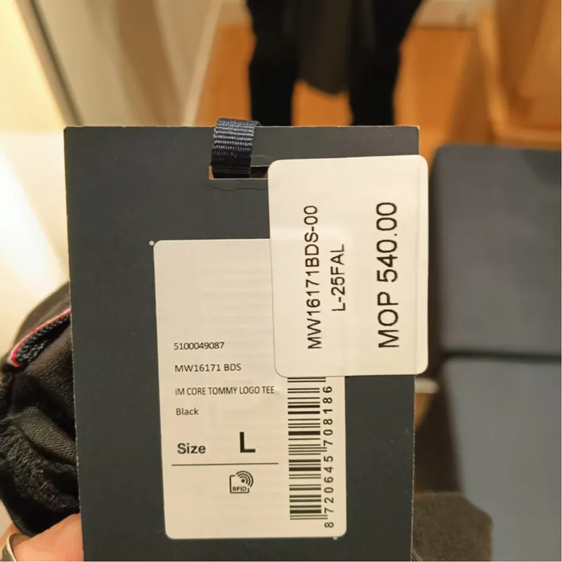 Tommy hilfiger T恤 MW16171 BDS XL