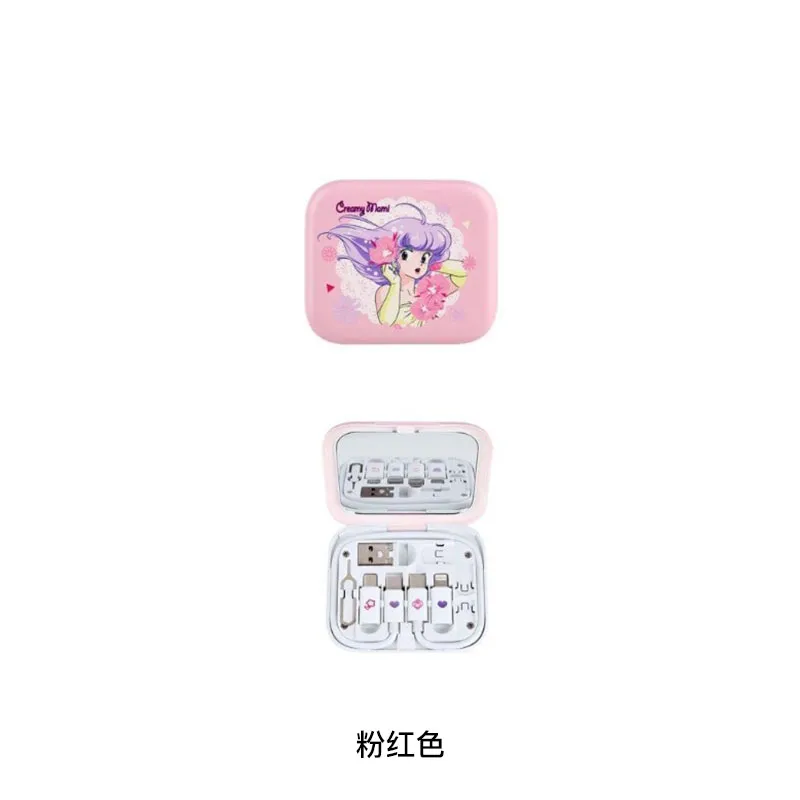 CLUEBOX 6合1数据/充电电线套件连镜盒(Creamy Mami-粉红色) CBUSBC1KIT/MA2
