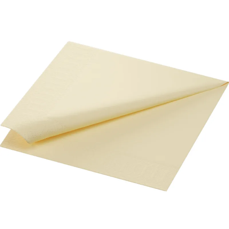 NAPKINS SRP 3-PLY 1/4FLD 40CM CREAM