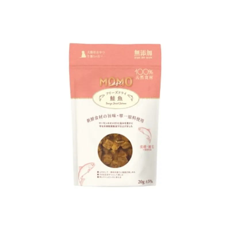 MOMOCARE 貓狗凍乾小食 - 鮭魚 (20g) 058617