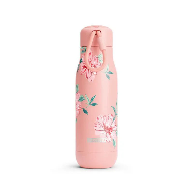 ZOKU 18oz 玫瑰花瓣粉红不锈钢瓶