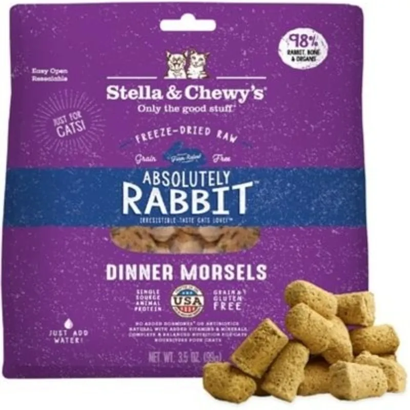 Stella & Chewy's 凍乾生肉主糧 極度兔惑 (兔肉配方)貓糧