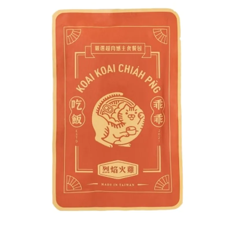 乖乖吃飯 烈焰火雞 超肉感主食餐包 貓濕糧 (100g) 410066