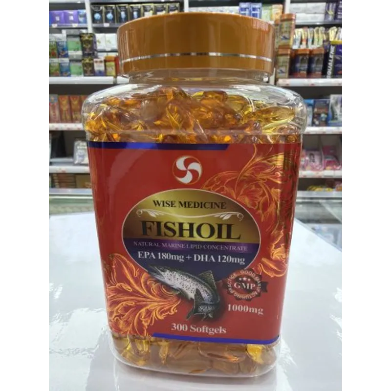 WISE奧米加3魚油 300粒(新方樽)
