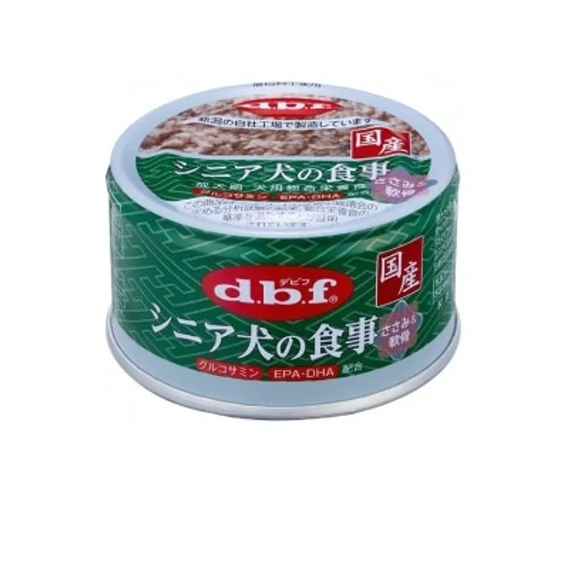 D.B.F 老犬雞肉+豬軟骨 (葡萄糖胺+DHA 配合) 狗罐頭 (85g) - d.b.f