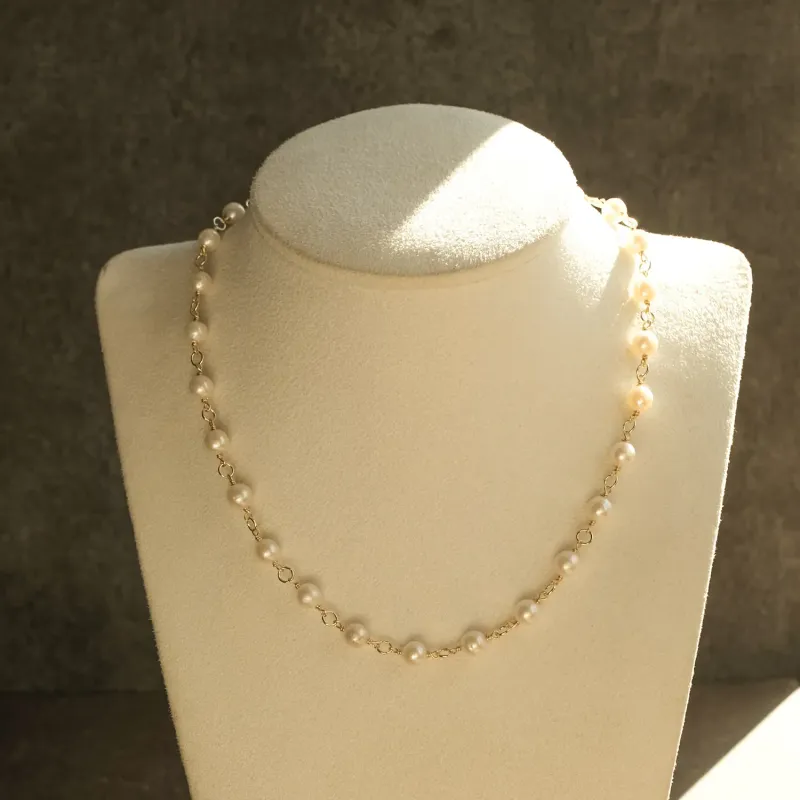 Gardenia｜Perpetual Rain Necklace
