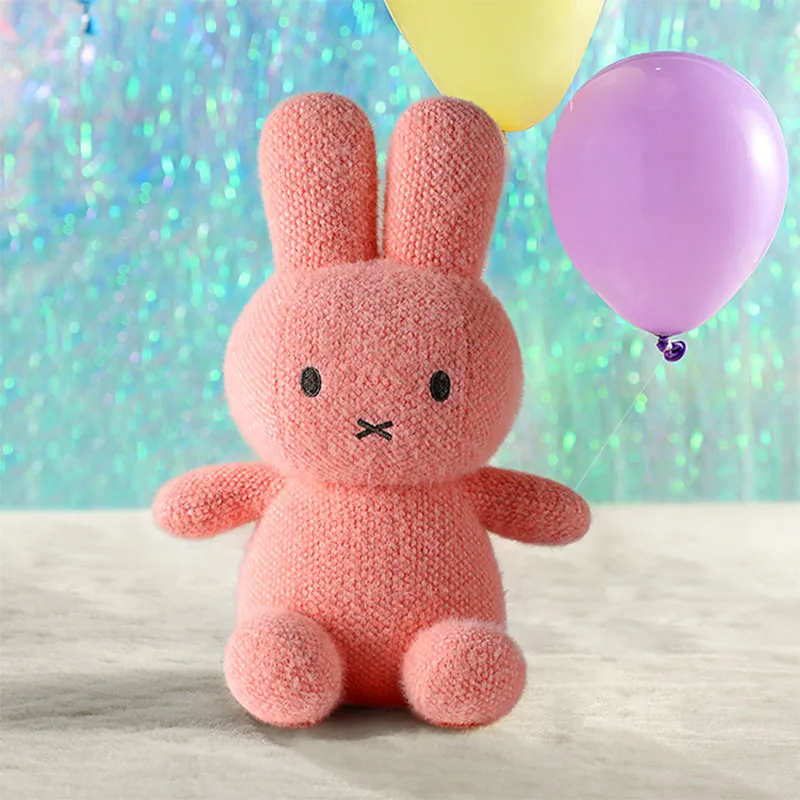 VIPO x Miffy 米菲光滑毛绒公仔-粉色(25CM)
