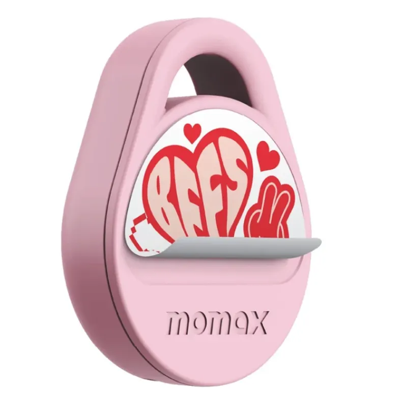 MOMAX Pinpop2 X 可充電迷你全球定位器 粉