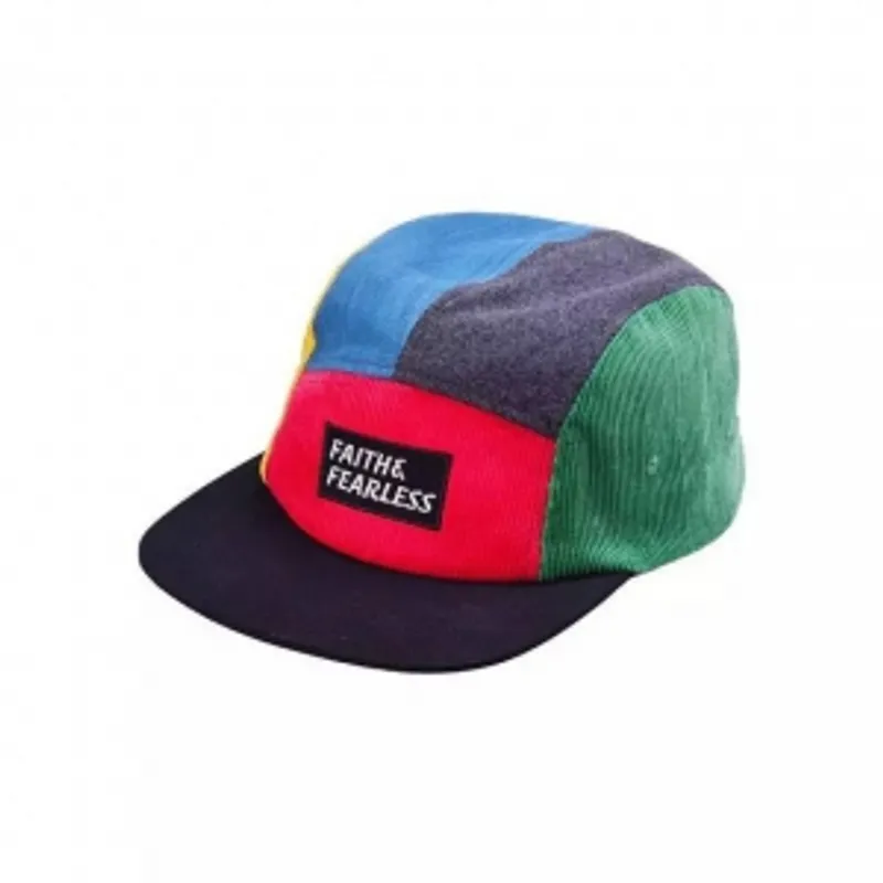 FAITH & FEARLESS-五色拼接鴨舌帽CAP Five Panel Fruit Punch