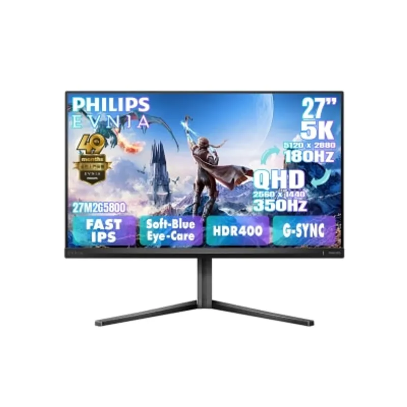 PHILIPS 飛利浦 EVNIA 27M2G5800 27" Fast IPS 雙模式電競顯示器