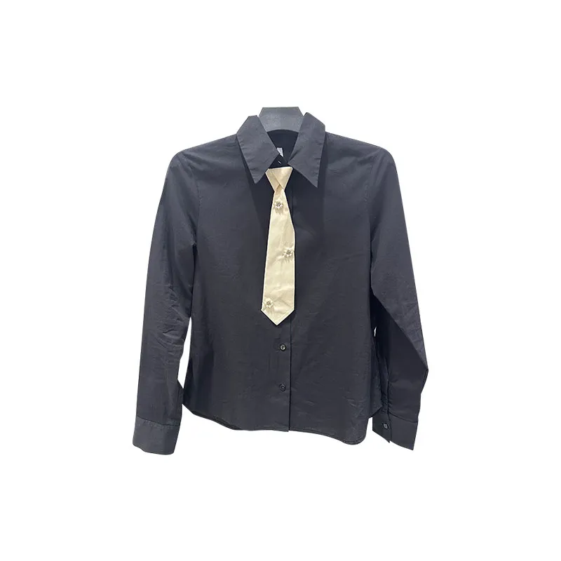 SUNCOO BLOUSE-NERO 上衣