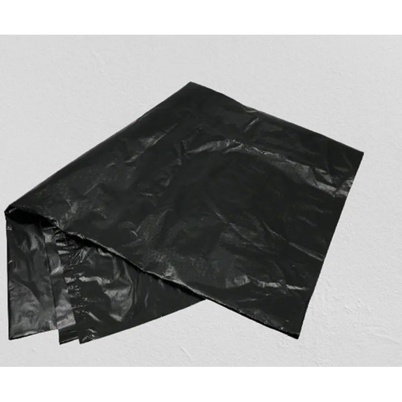 0.025X(20+10)"X37"PO黑色垃圾袋