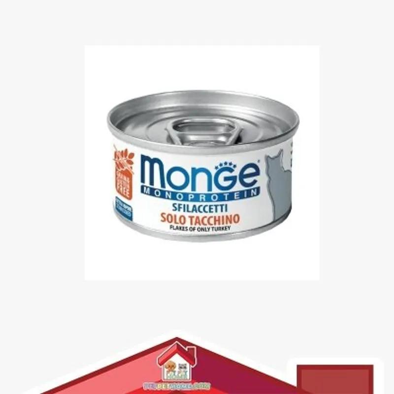MONGE Monge 單一蛋白質系列 貓罐頭 80g