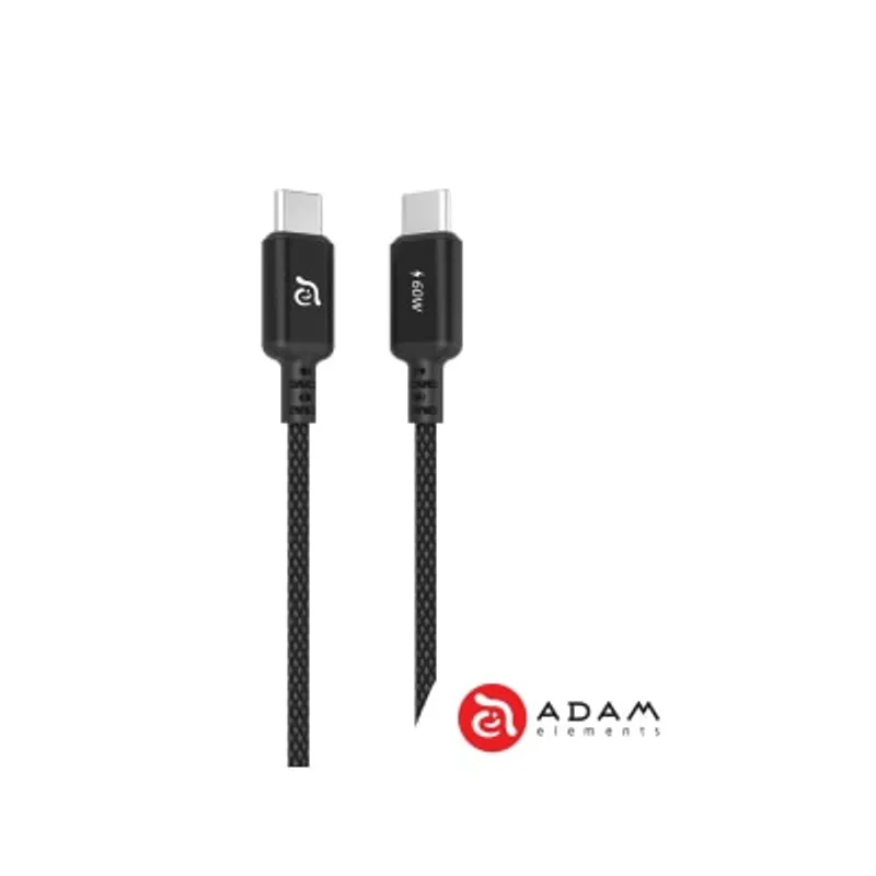 ADAM elements CASA S120 USB-C 對 USB-C 60W 編織充電傳輸線