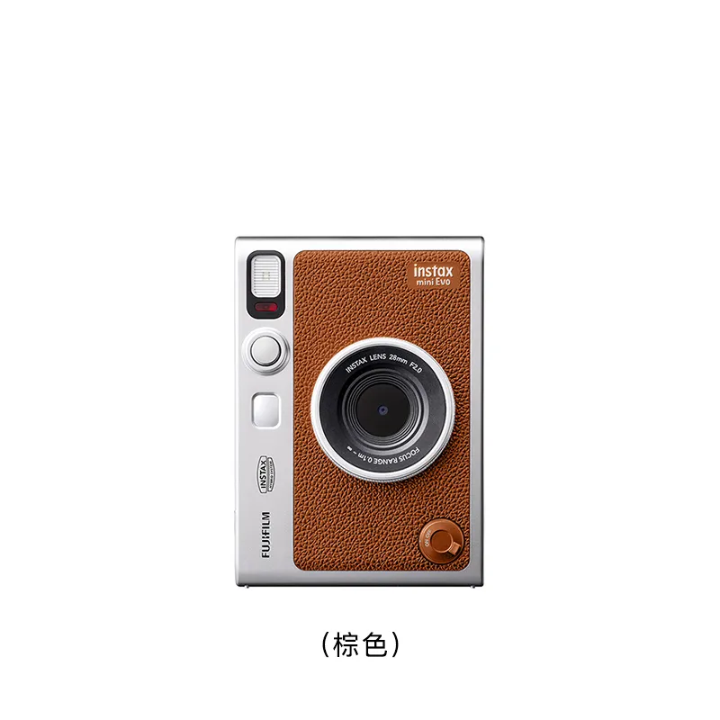 FUJIFILM 混合式拍立得相机(棕色) MINIEVO/BROWN