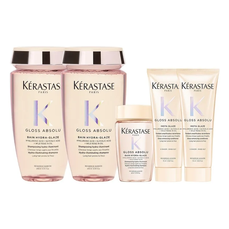 KÉRASTASE 釉光玫瑰浴发乳两支套装