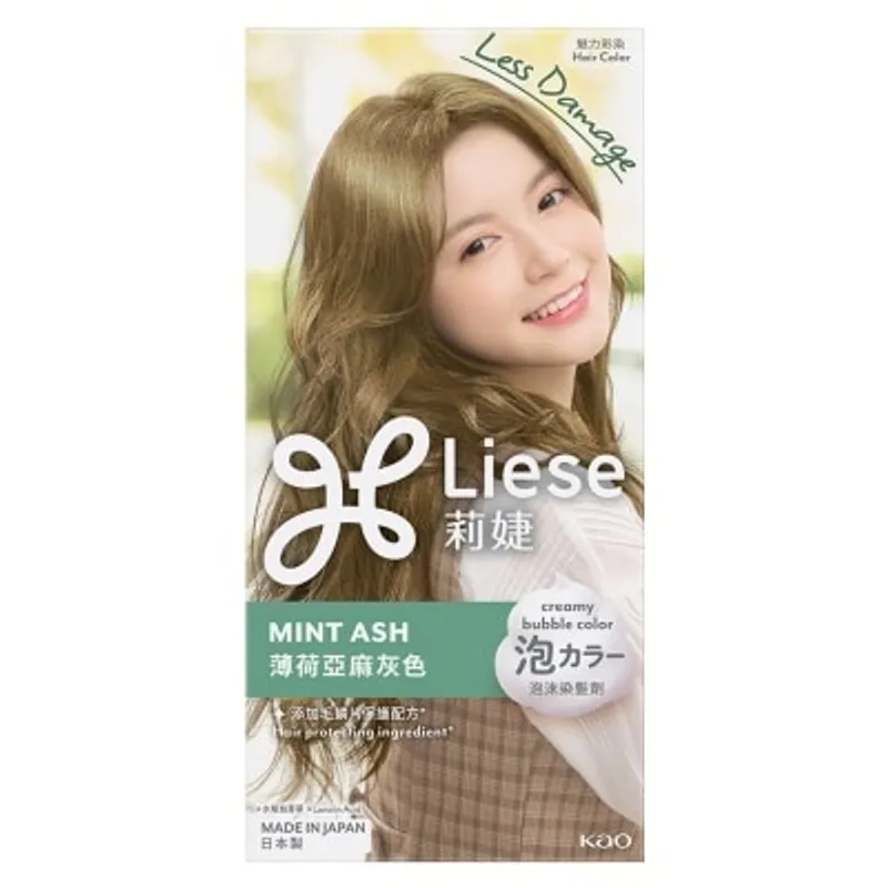 LIESE Liese 泡泡染髮劑 - 薄荷亞麻灰色