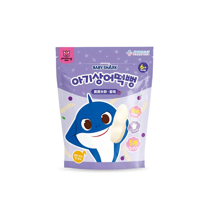 PINKFONG鲨鱼宝宝米饼-蓝莓30G(6M+)