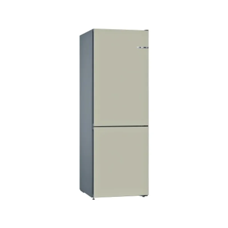 BOSCH 323公升無霜德國製易潔防鏽門板香檳金雙門下置式雪櫃 - KVN36CKEA2
