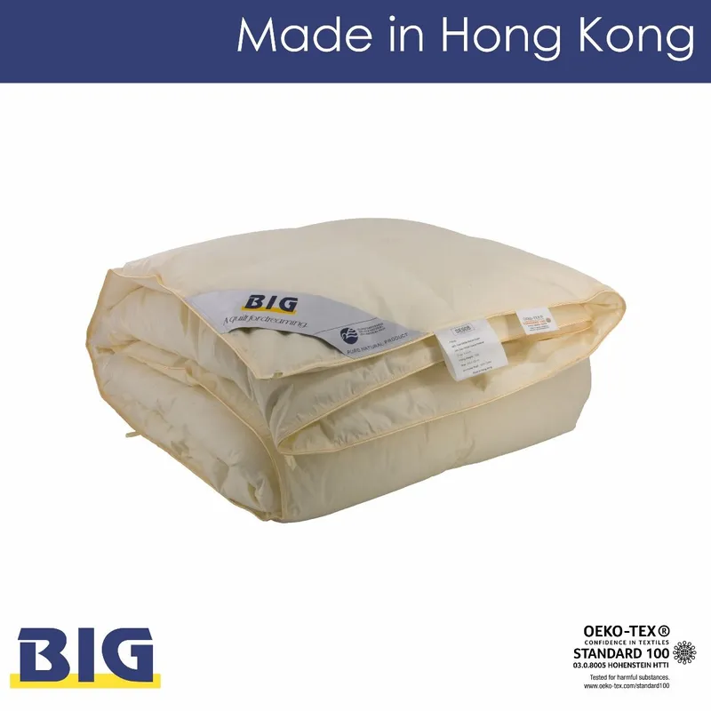 BIG+90%歐洲白鵝羽絨四季被