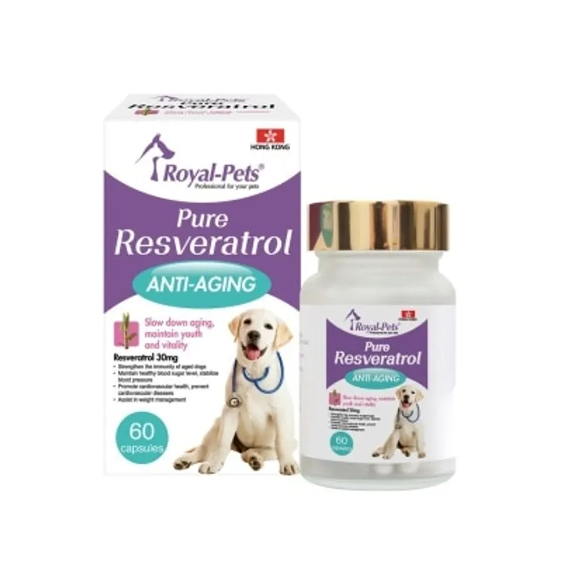 ROYAL-PETS 純正白藜蘆醇60粒膠囊