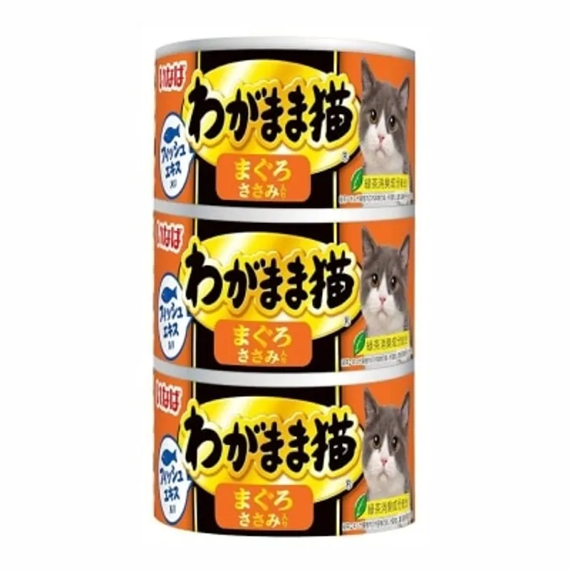 INABA <高竇貓湯罐系列> 吞拿魚+雞肉味 (140gx3) 貓罐頭 701573