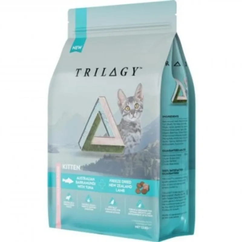 TRILOGY™奇境 吞拿魚澳洲尖嘴鱸配方 (添加5%紐西蘭凍乾羊肺) *幼貓糧* 1.2kg