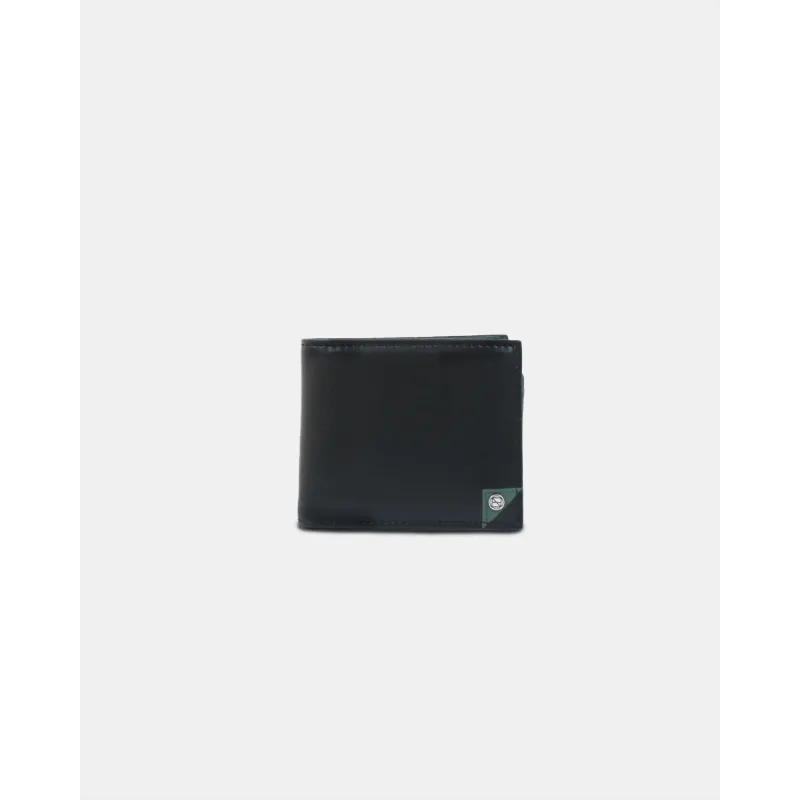 Two-Tone Bifold Wallet – BLACK