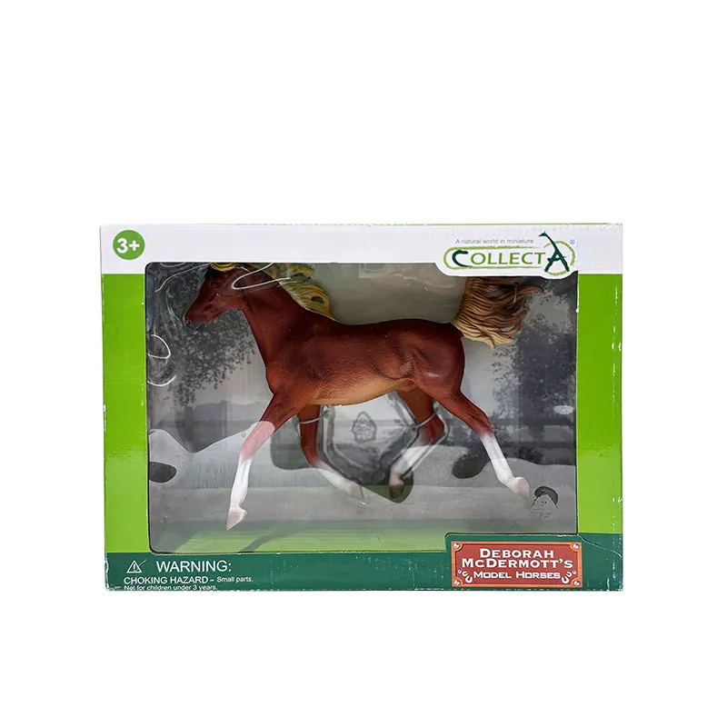 COLLECTA 1:12半阿拉伯公马板栗色(彩盒色)