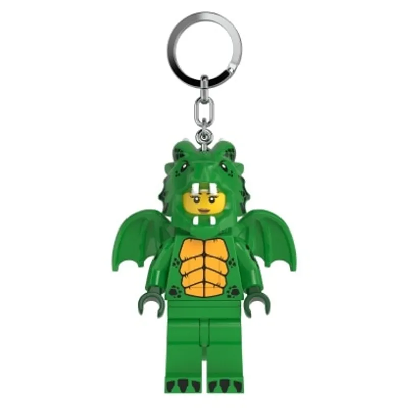 LEGO 樂高® Minifigures 鑰匙圈燈 綠龍裝女孩 (KE224H)