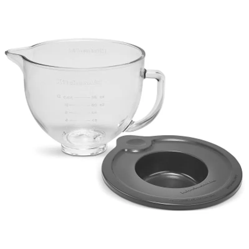 KitchenAid KSM5GB 4.7L 透明玻璃碗連蓋 (Artisan 抬頭式廚師機適用)