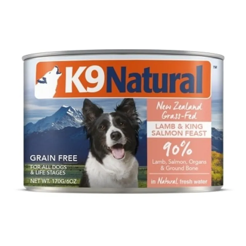 K9 NATURAL K9 狗罐頭 - 羊肉 三文魚盛宴(170g) - K9 Natural