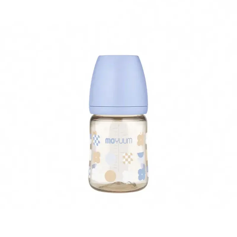Moyuum宽口奶瓶170ml/6oz(蓝色)
