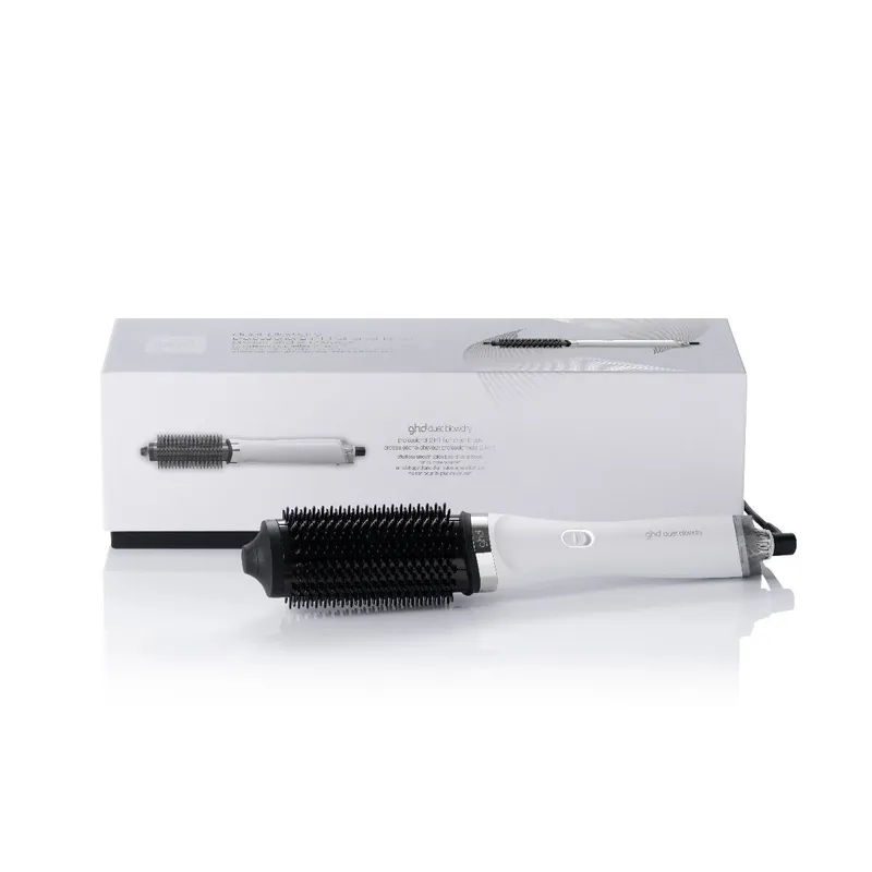 GHD Duet Blowdry雙效熱風豐盈造型梳–白色