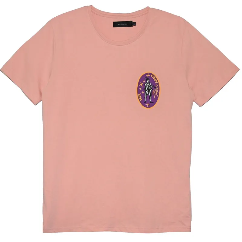 TEE LIBRARY 粉色 T恤