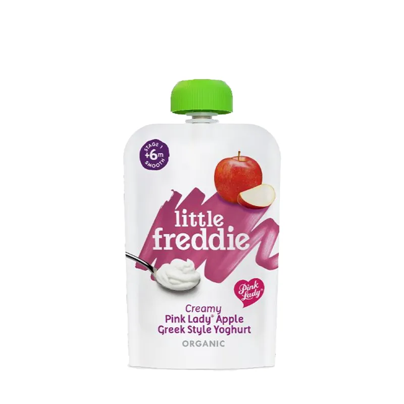 LITTLE FREDDIE 有机粉红佳人苹果希腊式奶酪100G